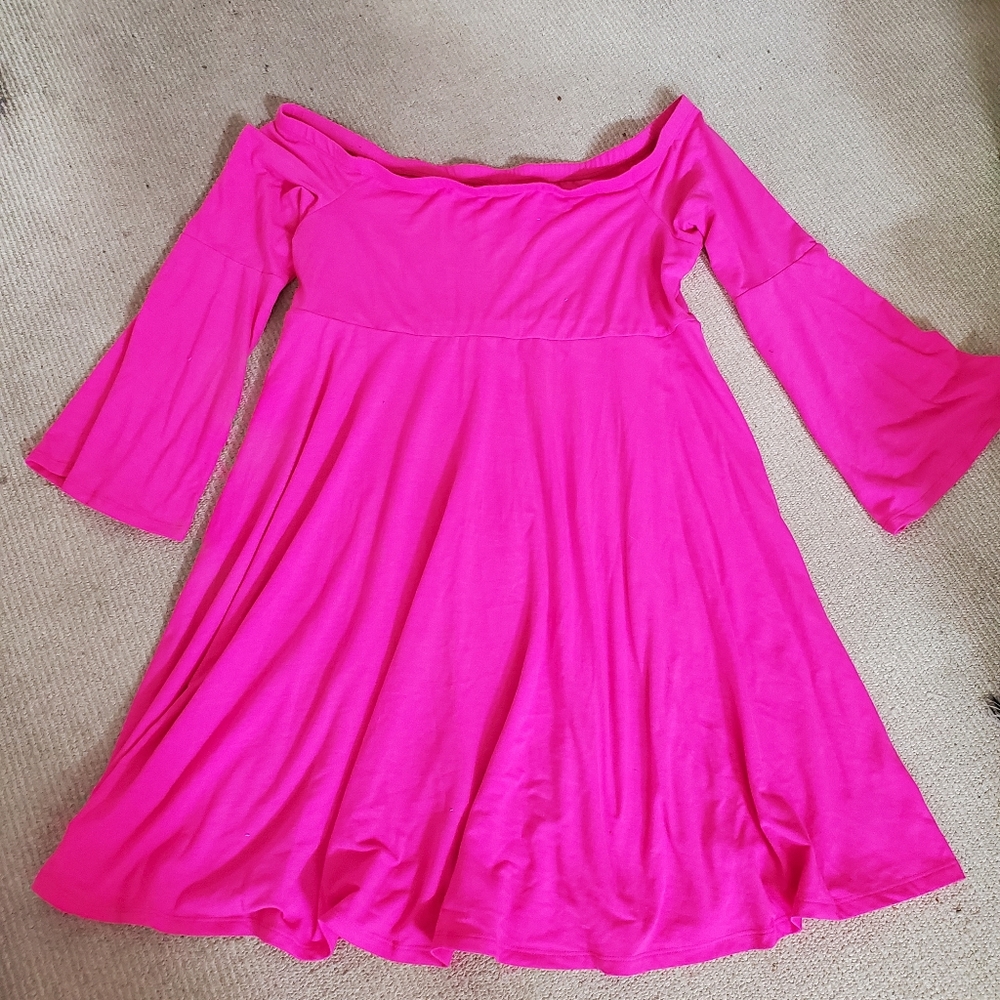 Hot Pink Dress